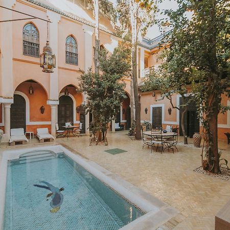 Riad Le Perroquet Bleu Suites & Spa Марракеш Экстерьер фото
