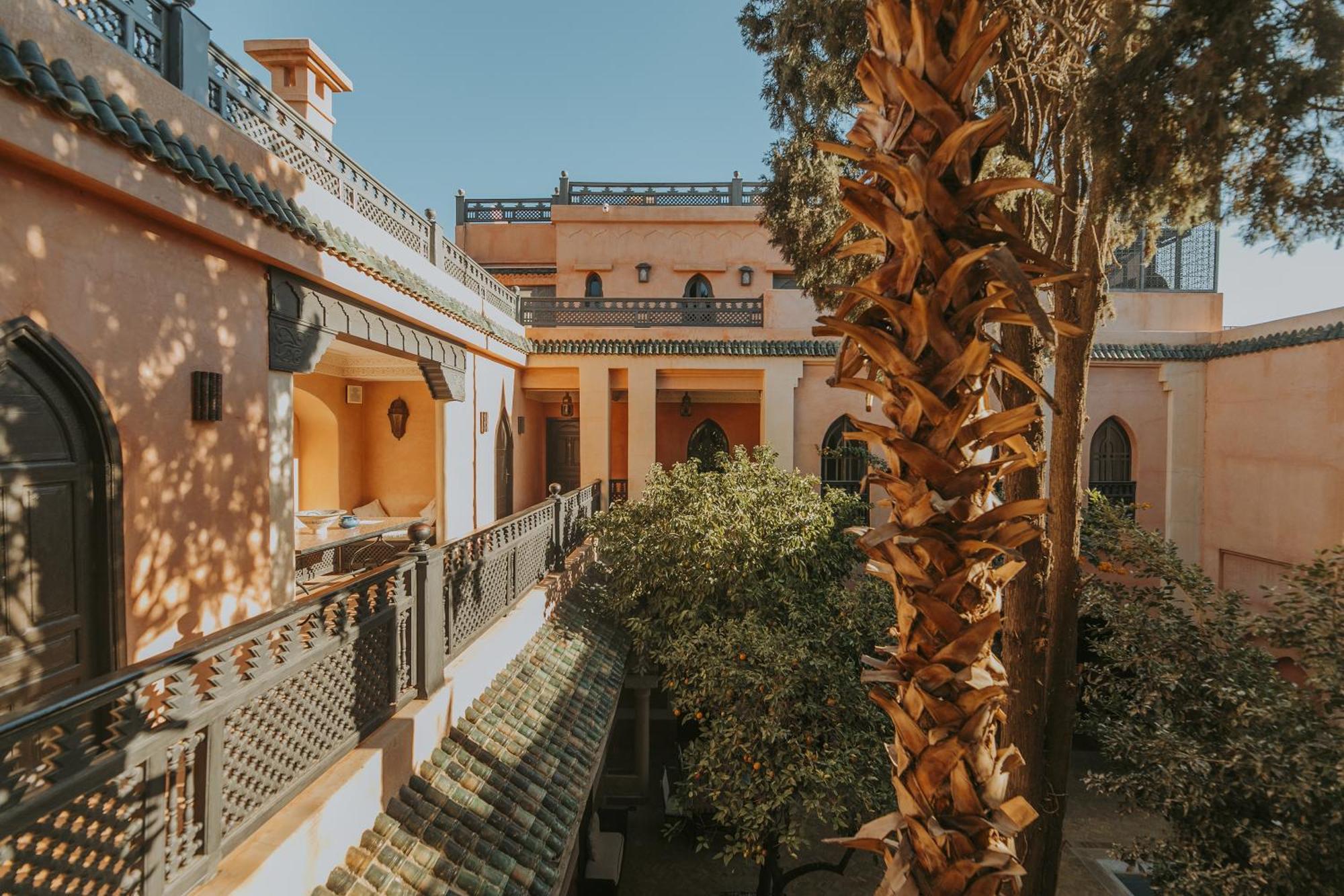 Riad Le Perroquet Bleu Suites & Spa Марракеш Экстерьер фото