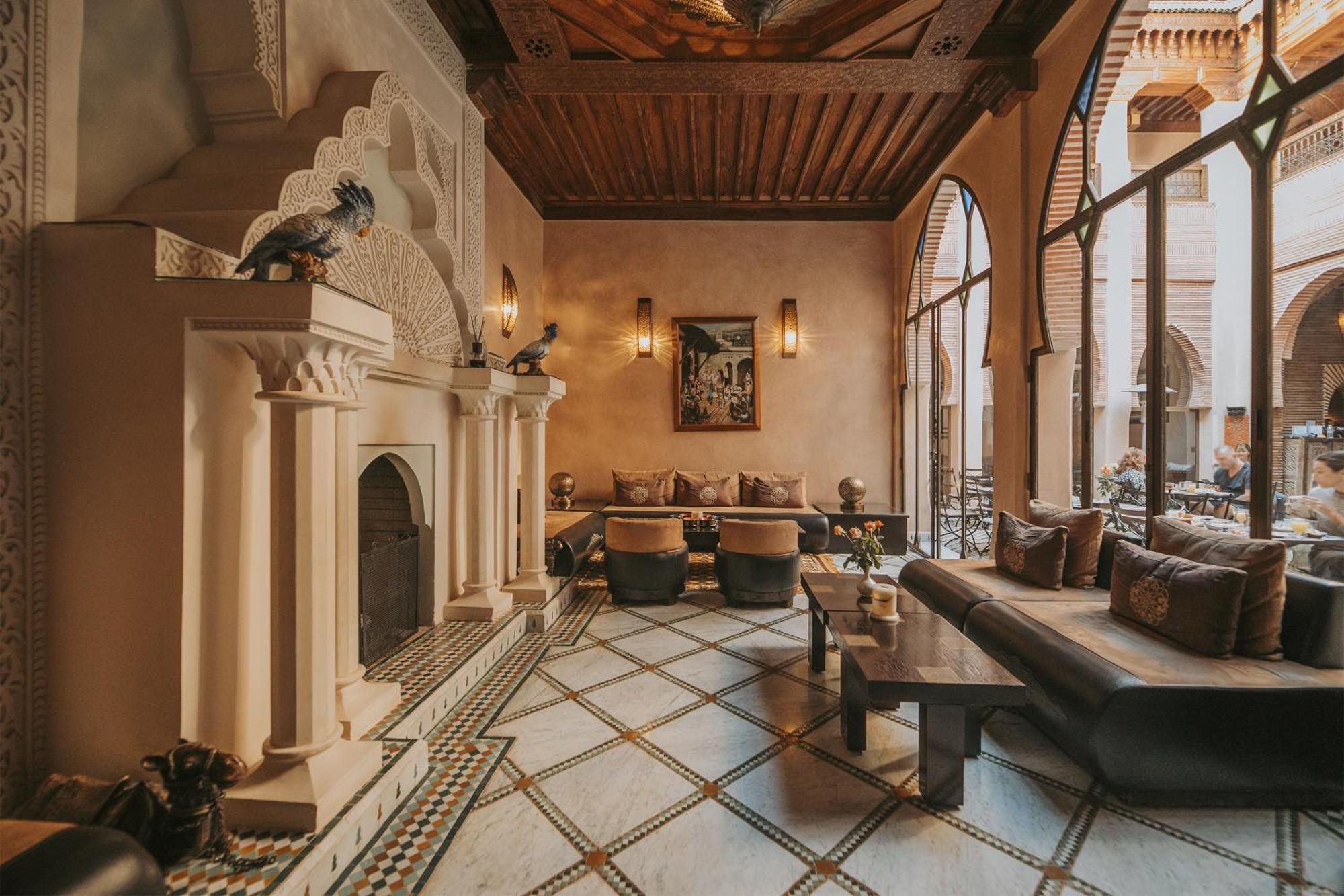 Riad Le Perroquet Bleu Suites & Spa Марракеш Экстерьер фото