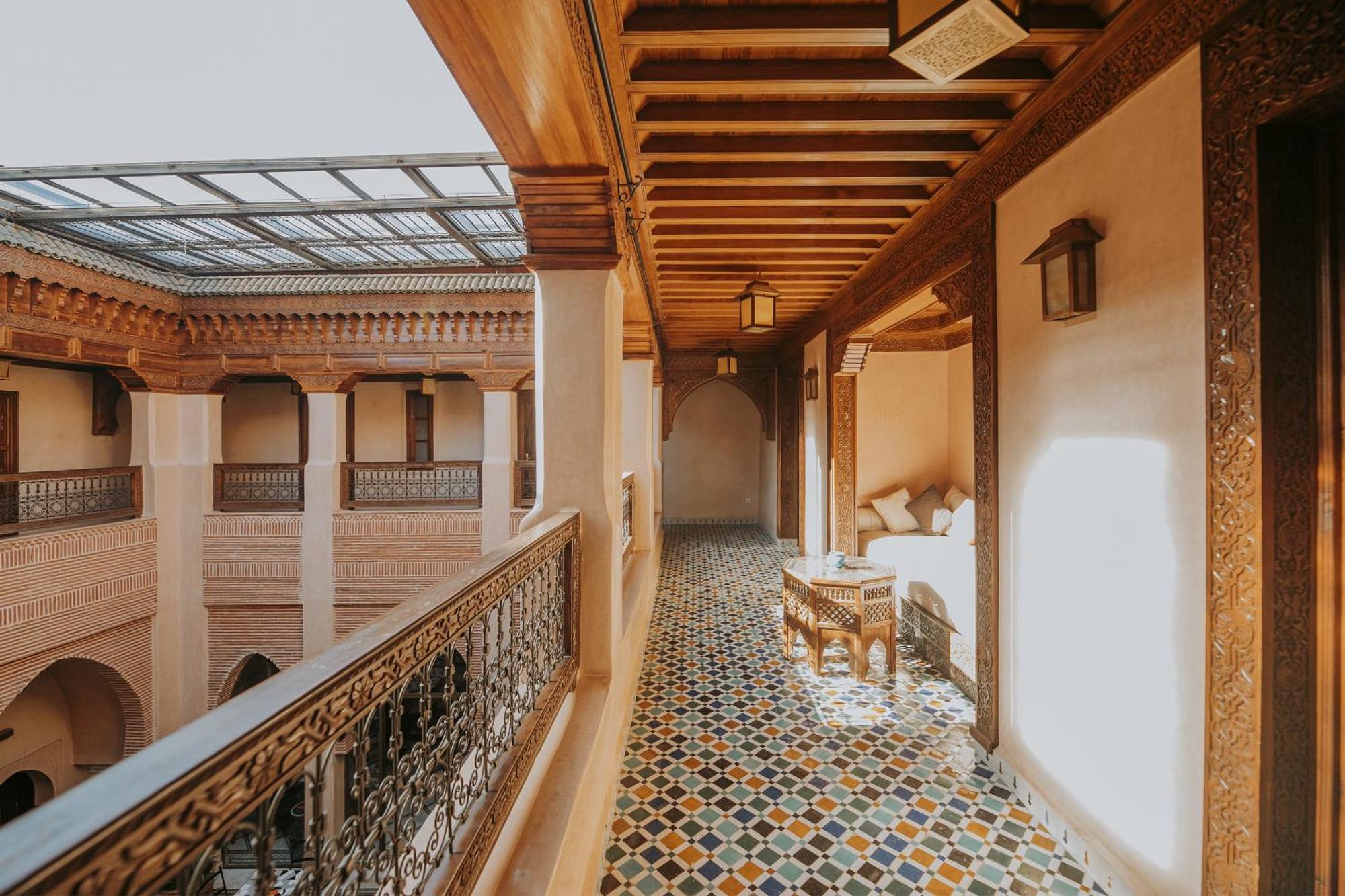 Riad Le Perroquet Bleu Suites & Spa Марракеш Экстерьер фото