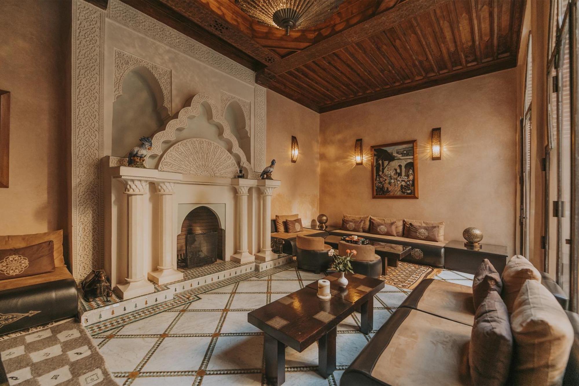 Riad Le Perroquet Bleu Suites & Spa Марракеш Экстерьер фото