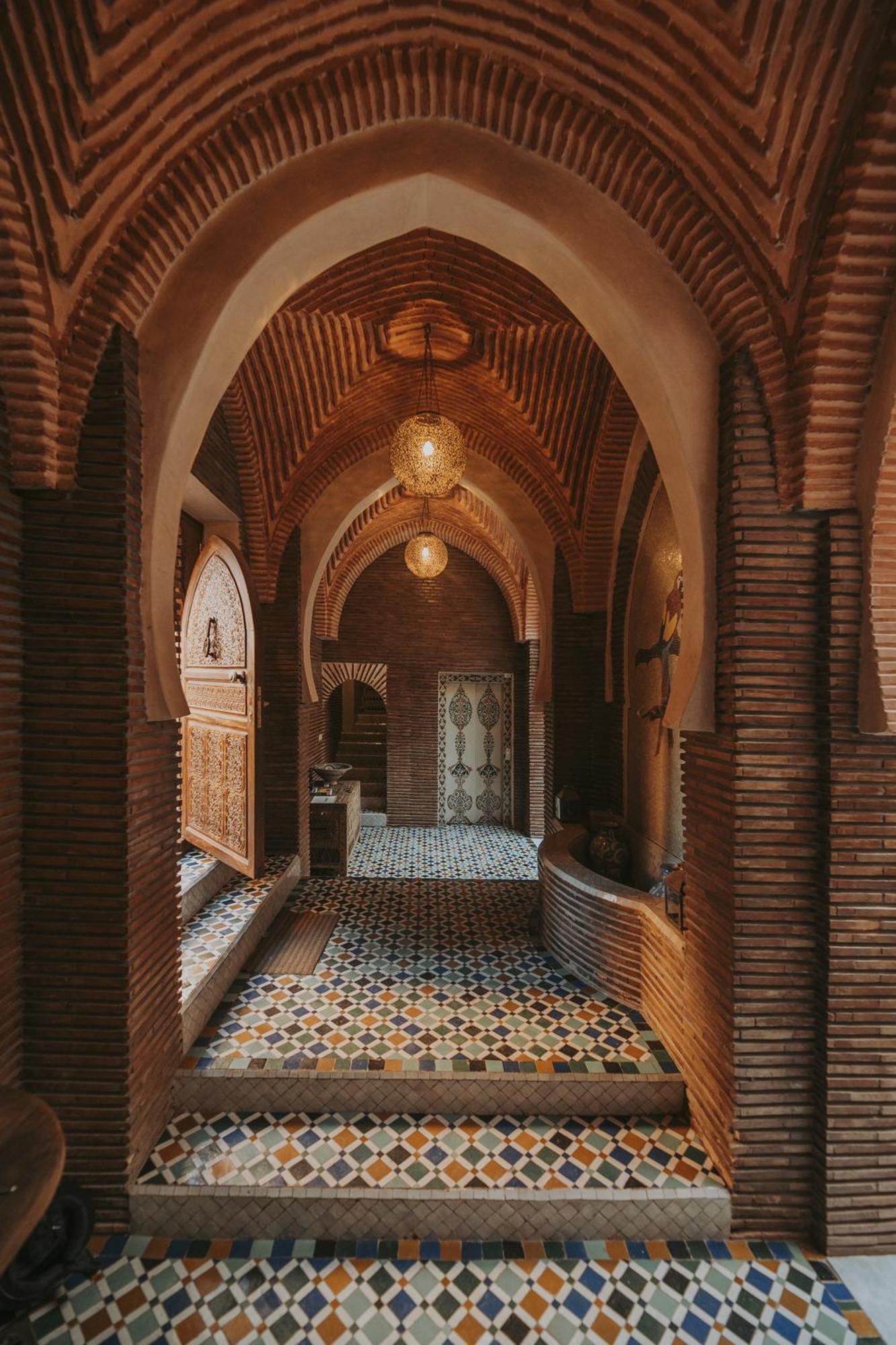 Riad Le Perroquet Bleu Suites & Spa Марракеш Экстерьер фото