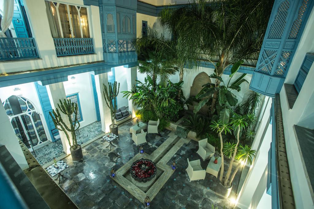 Riad Le Perroquet Bleu Suites & Spa Марракеш Экстерьер фото
