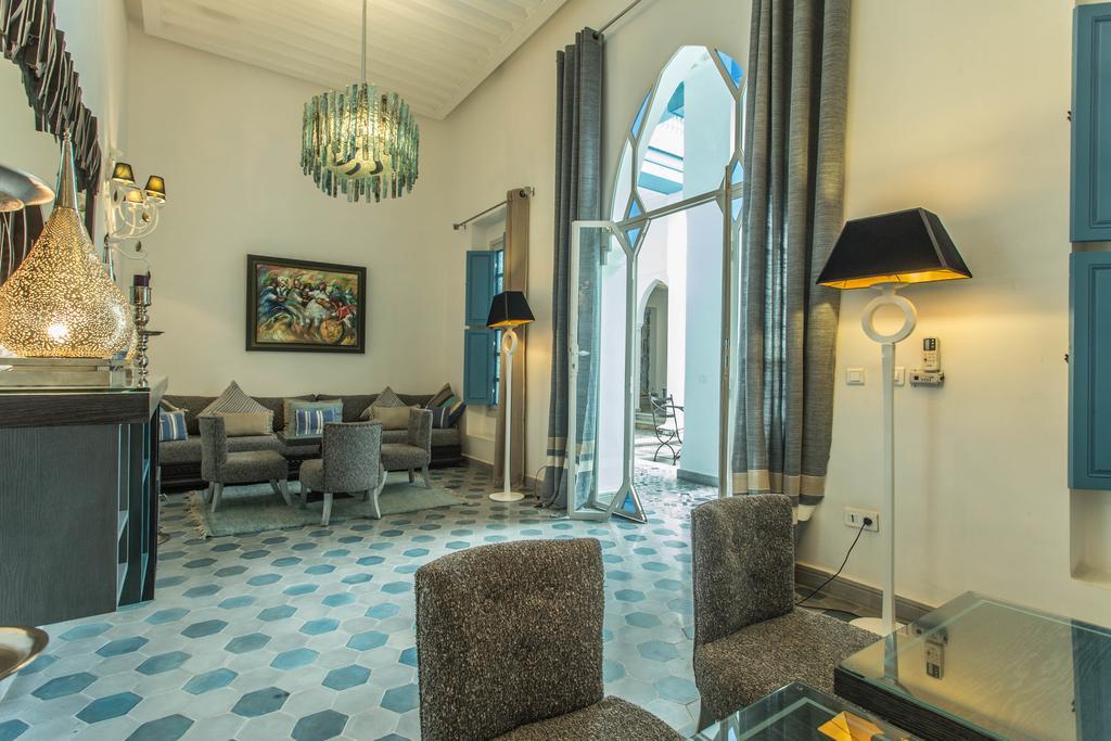 Riad Le Perroquet Bleu Suites & Spa Марракеш Экстерьер фото